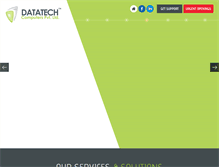 Tablet Screenshot of datatech.in